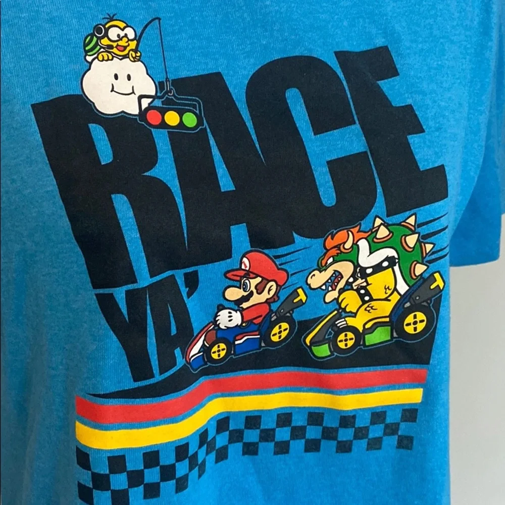 NWOT Mario Kart Kid’s T-shirt Size XL - Picture 2 of 5